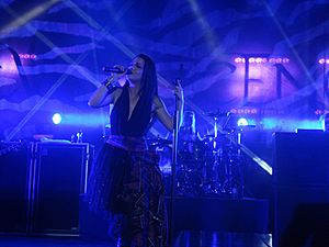 Amy Lee of Evanescence 102511