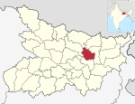 Bihar district location map Saharsa.svg