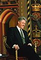 Bill Clinton 1995 im Parlament in London