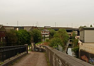 Birmingham - Spaghetti Junction - Hockley Brook and Canal