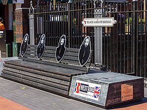 Black Sabbath bench, Birmingham 2024-07-19