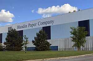 Blandin Paper Company (UPM Blandin), paper mill plant, Grand Rapids, MN-01