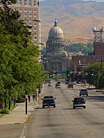 Idaho State Capitol building in Boise
