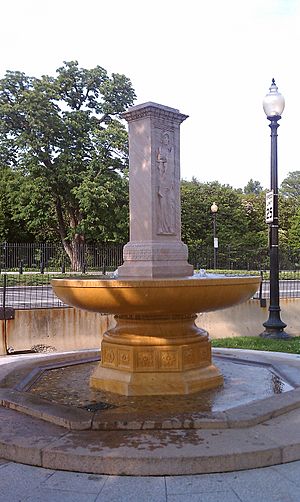 Butt-Millet Memorial Fountain - Presidents Park - Washington DC - 2012-05-16.jpg