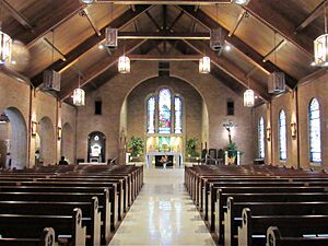 Cathedral of the Immaculate Conception interior - Tyler, Texas 01