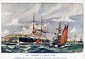 Charles Edward Dixon HMS Formidable 1898 Plymouth Sound