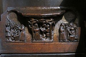 Chester Cathedral misericord Hamilton 0172