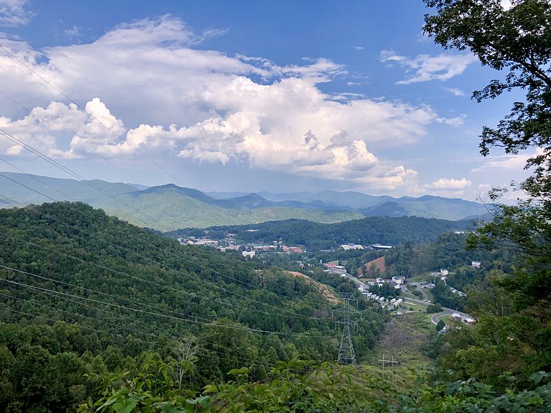 Image Cullowhee from Airport Road, Cullowhee, NC