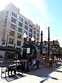 DART's West End Station in the West End Historic District of downtown Dallas