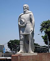 DeAnza-Statue