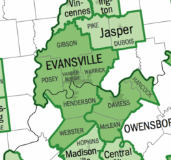 EvansvilleMSA-Census04