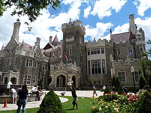 Exterior of Casa Loma, June 2012