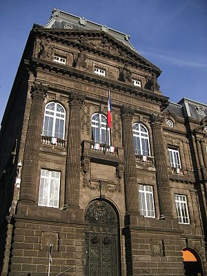 Prefecture building of the Puy-de-Dôme department, in Clermont-Ferrand