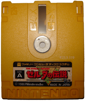Famicom Zelda Disk