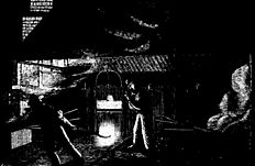 Fitzroy Iron Works (Puddling Furnace) c.1868 ( Illustrated Sydney News Thu 18 Feb 1869 Page 4)