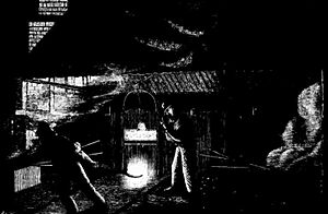 Fitzroy Iron Works (Puddling Furnace) c.1868 ( Illustrated Sydney News Thu 18 Feb 1869 Page 4)
