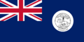 Flag of Singapore in the Straits Settlements