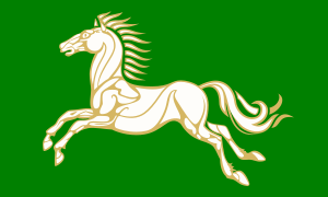 Flag of the Kingdom of Rohan No Border.svg