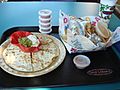 Flickr falsecognate 382022897--Quesadilla and tacos
