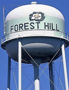 Forest Hill, LA, water tower IMG 0147.JPG