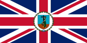 Former flag of the Governor of Montserrat