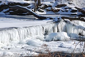 Frozen Wappinger Creek