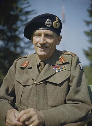 General Sir Bernard Montgomery in England, 1943 TR1040