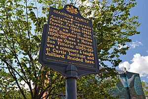 Giannini Family Historical Marker 735 Christian St Philadelphia PA (DSC 2783)