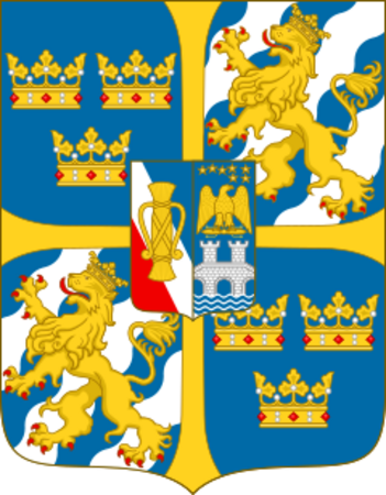 Great shield of arms of Sweden
