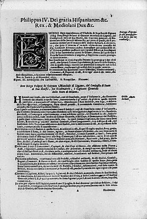 Guzmán de Leganés, Diego Felipe de – Libro delle gride, bandi, et ordini fatti, e publicati nella citta, e Stato di Milano, 1645 – BEIC 15108984