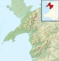 SnowdonYr Wyddfa is located in Gwynedd