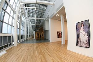 Hallway in the Wexner Center for the Arts