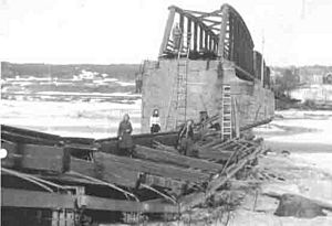 Hegra Bridge in 1940