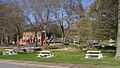 HomerGeorgiaDownTownParkLookingTowardsOldCourtHouse