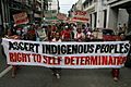 Indigenous march right to self-determination