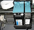 Ink-jet printer inside-cartridges