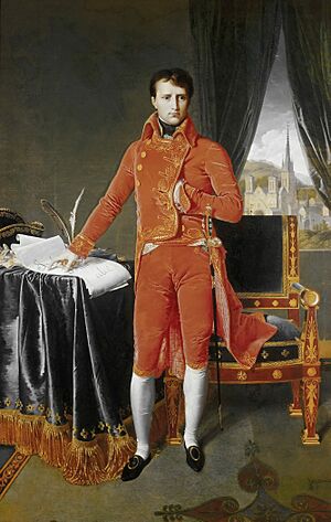 Jean Auguste Dominique Ingres, Portrait de Napoléon Bonaparte en premier consul