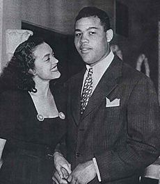 Jean stovall anderson and joe louis