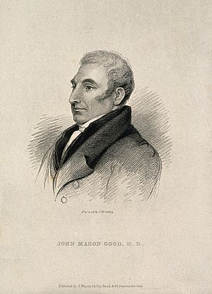 John Mason Good. Stipple engraving by J. McGahey after Rev. Wellcome V0002322