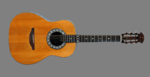 Josh White's custom made Ovation guitar