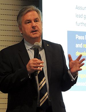 Kevin Scarce in Adelaide, 31 May 2016
