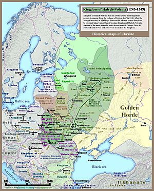 Kingdom of Galicia Volhynia Rus' Ukraine 1245 1349