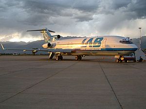 LAB Airlines B727-200 (CP-1366) at Jorge Wilstermann International Airport