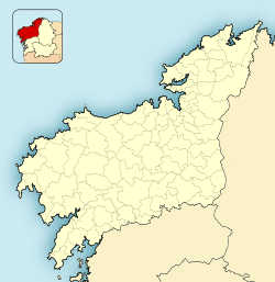 Camariñas is located in Province of A Coruña