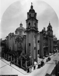 La Profesa Church in 1908 (Mexico City) (cropped)