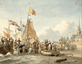 Landing Willem Frederik Scheveningen 1813