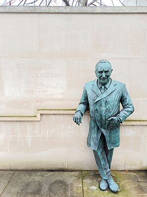Ludwig-Guttmann-statue-Stoke-Mandeville-hospital-2025