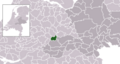 Map - NL - Municipality code 0216 (2009)