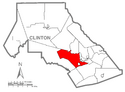 Map of Bald Eagle Township, Clinton County, Pennsylvania Highlighted.png