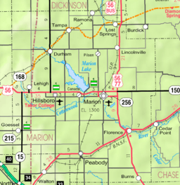 Map of Marion Co, Ks, USA.png
